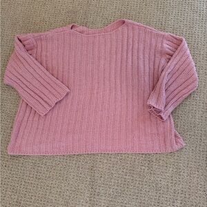 ASOS Pink Ribbed Women's Sweater